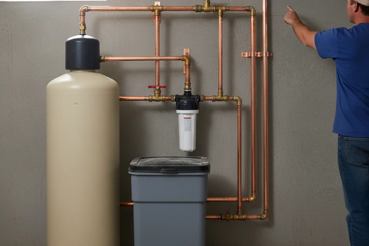 Whole-house water treatment system installed in Lake Zurich